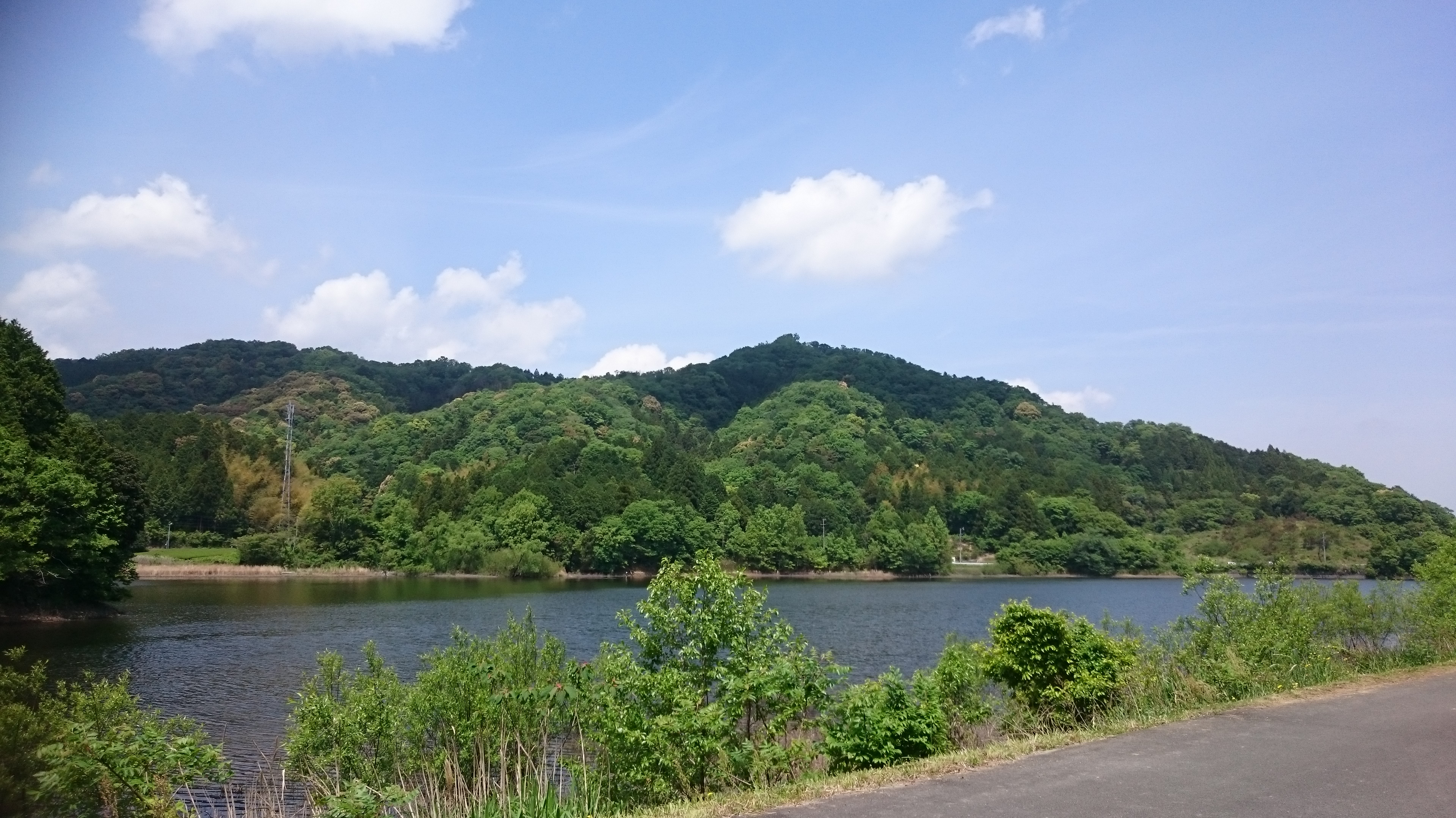 松阪近郊のﾊﾞｽﾌｨｰﾙﾄﾞ五桂池