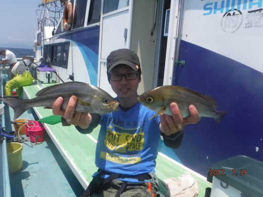 イサキ釣れてます♪