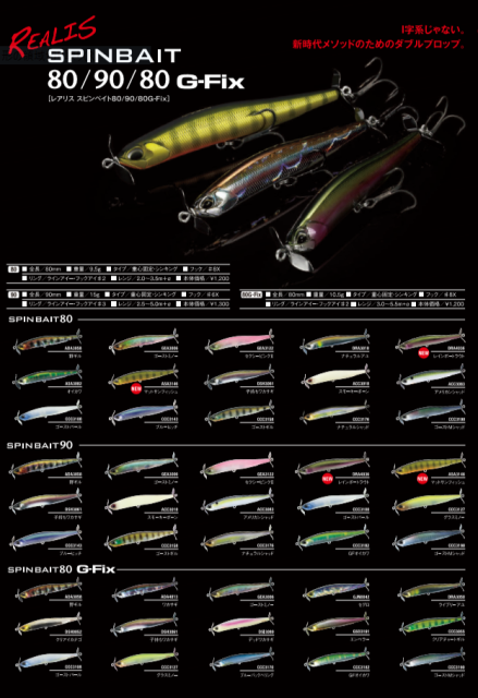 キャプチャスピンベイト