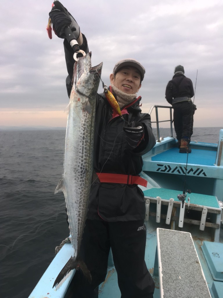 激シブの中での伊勢湾ジギング！