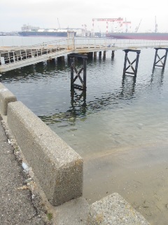 本日の日本鋼管。