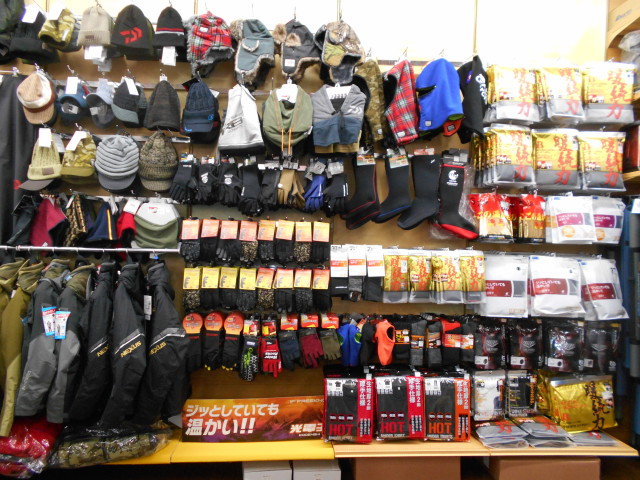 防寒用品の準備OKですか？