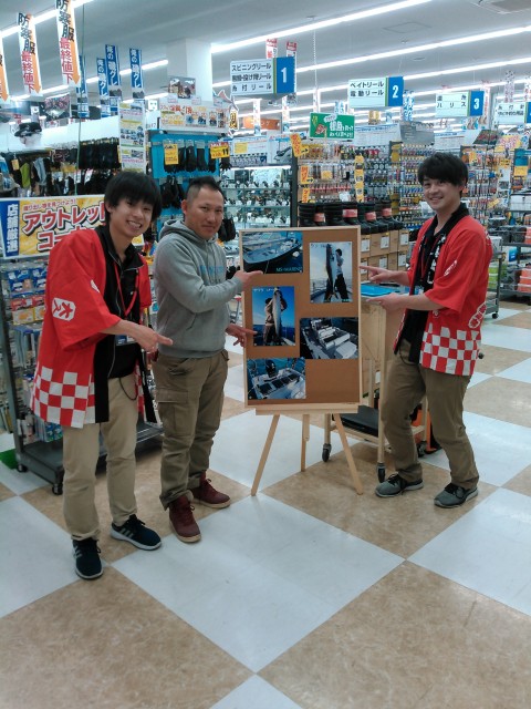 MSマリン船長「もっくん」ご来店！！