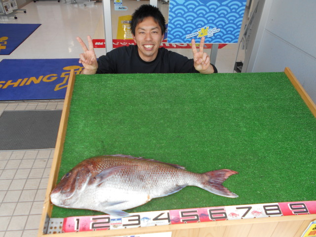 マダイ大物認定です!!