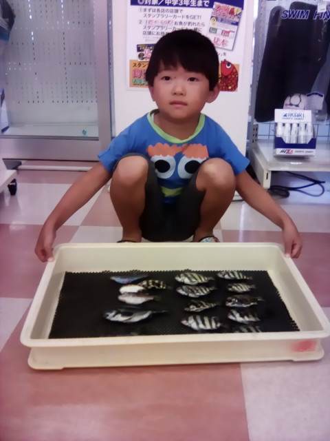 今日も大漁スタンプラリー！！