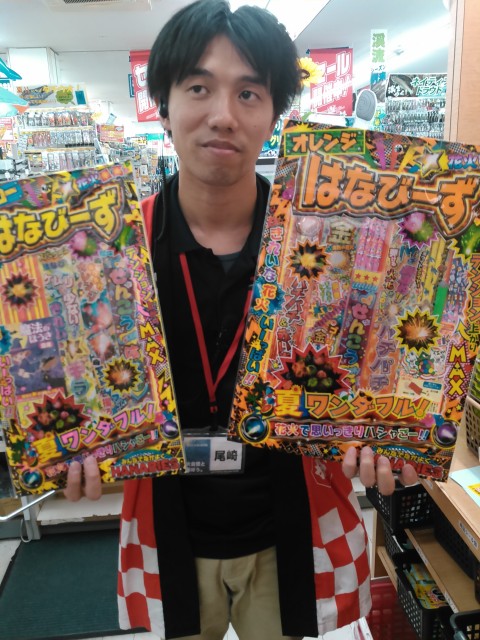 空クジなしの花火クジやってます！