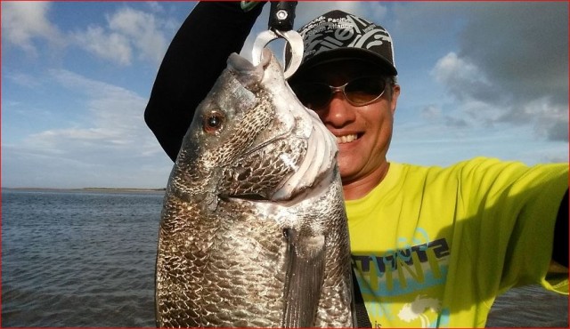 風が強くてもチヌポッパーがやめられない！その理由は・・・・・。