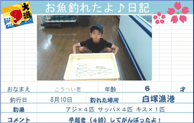 津周辺のサビキ釣り釣果！大漁スタンプラリー