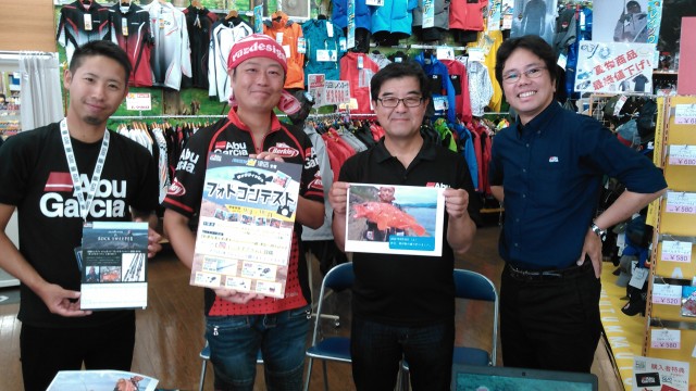 ロックフィッシュハンター　塩津名人ご来店！！
