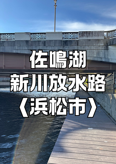 佐鳴湖 新川放水路