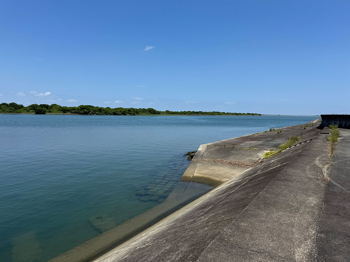三重県釣り場MAP － 宮川河口（大湊）〈伊勢市〉