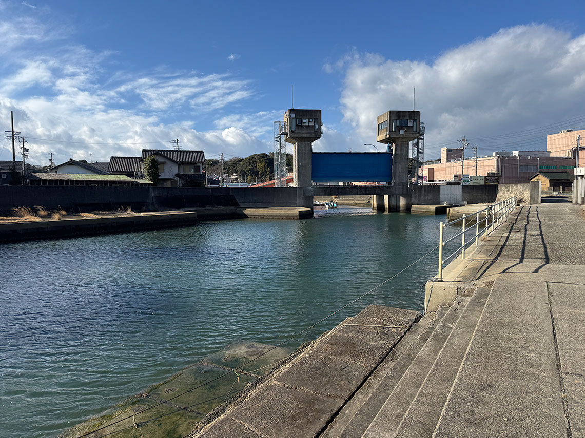 愛知県釣り場MAP - 河和港〈知多半島〉