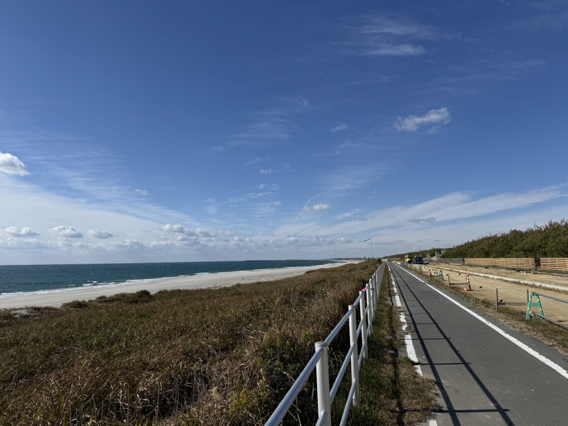 静岡県釣り場MAP － 同笠海岸〈袋井市〉