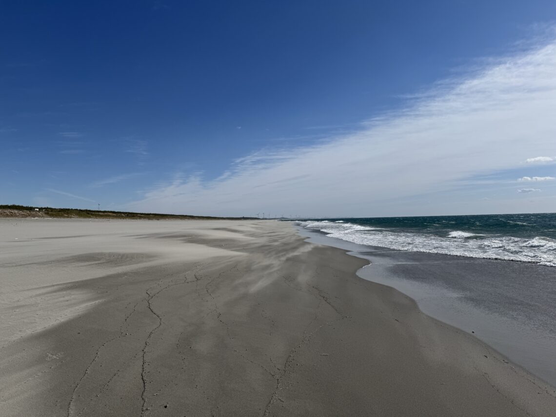 静岡県釣り場MAP － 同笠海岸〈袋井市〉
