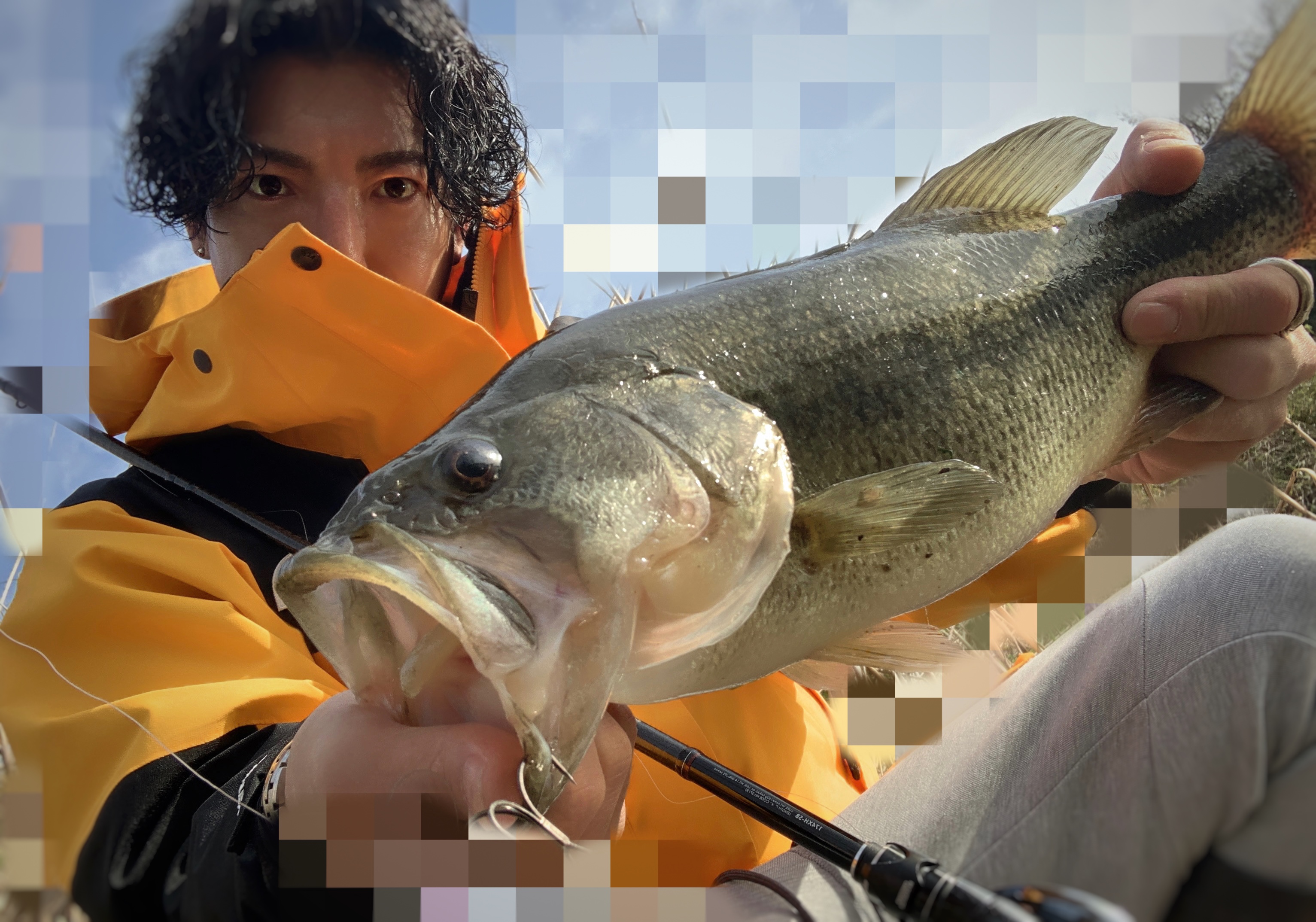 濁りの野池でビッグベイト炸裂！！ | フィッシング遊