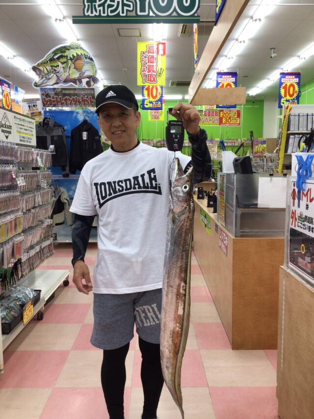 石津浜タチウオ①