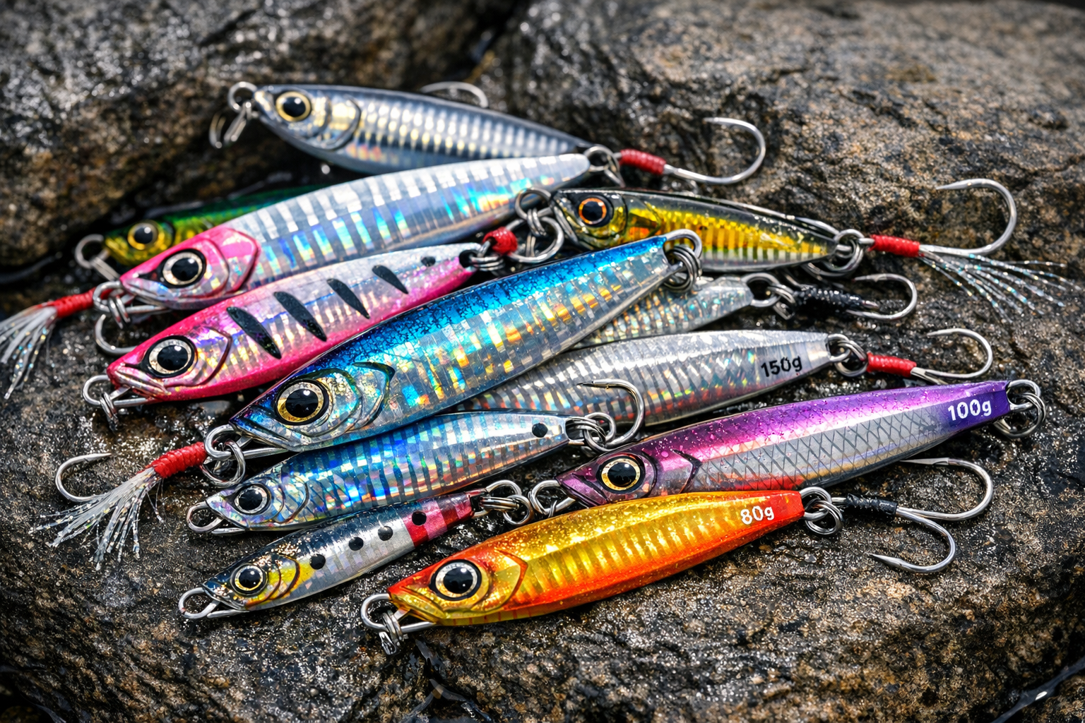 メタルジグの集合